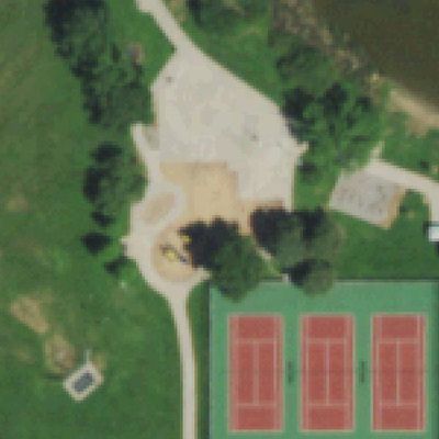 Aerial photo of HORSESHOE PIT