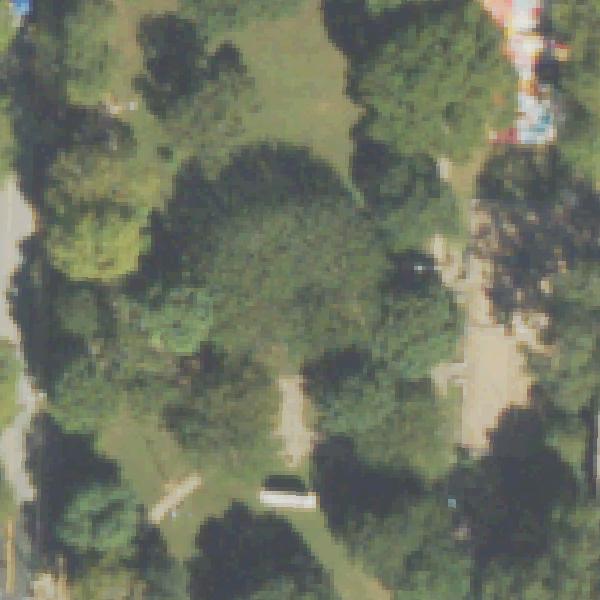 Aerial view of Howell Park