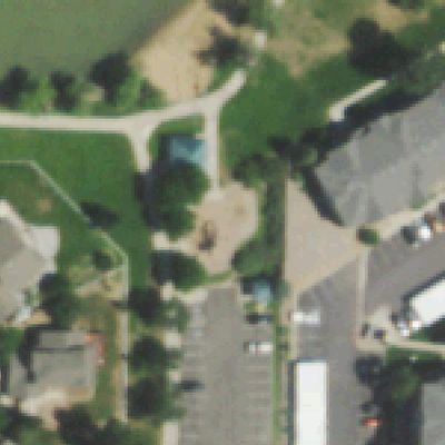 Aerial photo of Hunters Glen Lake Park