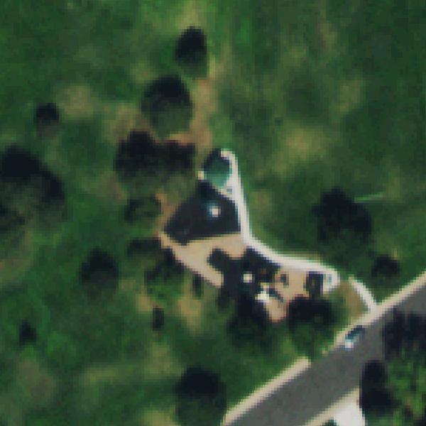 Aerial photo of Hunters Hill Park