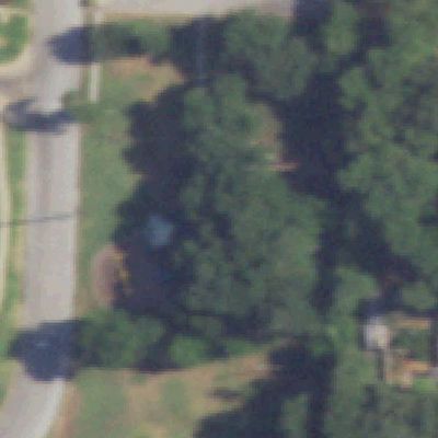 Aerial view of Hurst Central Park Playground