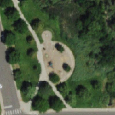 Aerial photo of Hutchinson Park
