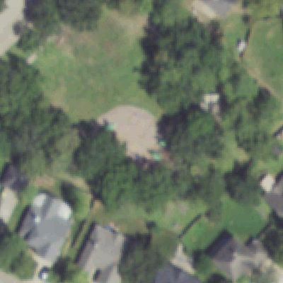 Aerial photo of Hyde Park