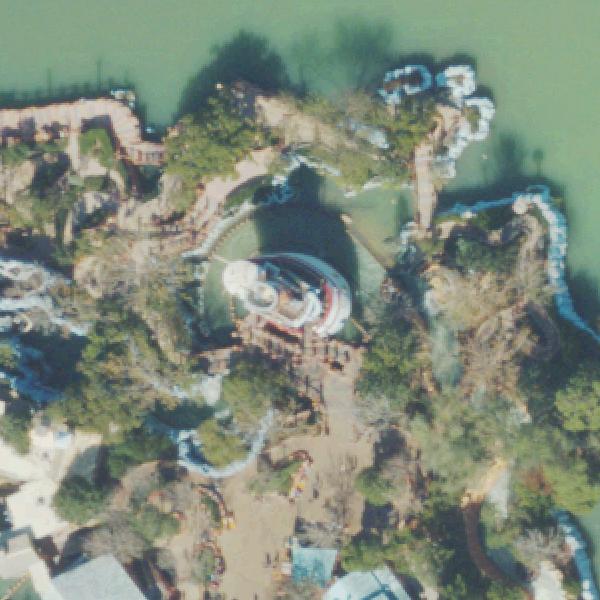 Aerial view of If I Ran The Zoo