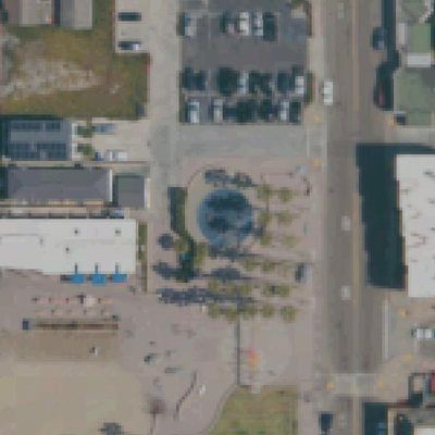 Aerial view of Imperial Beach Pier