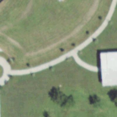 Aerial photo of Independence Park