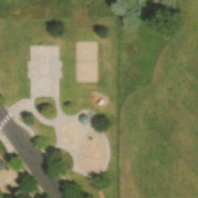 Aerial photo of Indian Peaks Playground Park