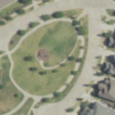 Aerial view of Ingram Park