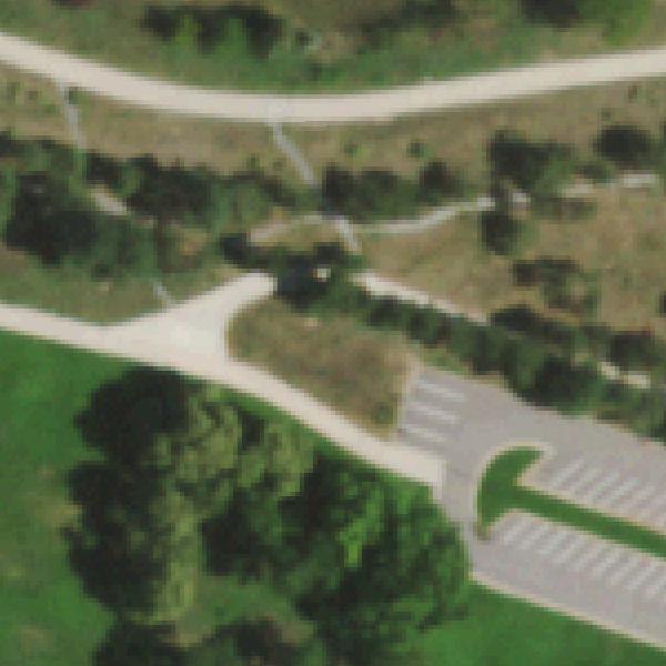 Aerial photo of Inspiration Point Park
