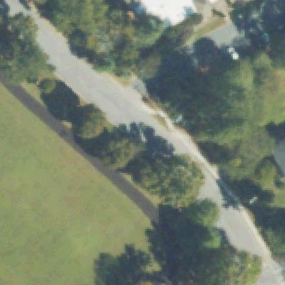 Aerial view of Isabel Gates Webster Park Mini-Pitch