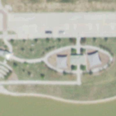 Aerial photo of Ivy Park - Lower Kirby District