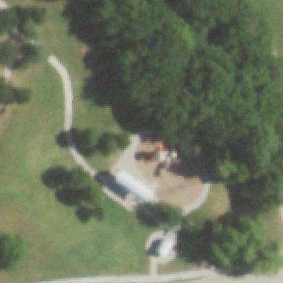 Aerial view of J.C. Grant Park