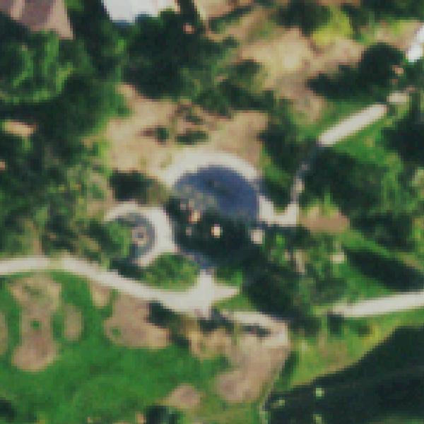 Aerial photo of Jack B Tomlinson Park