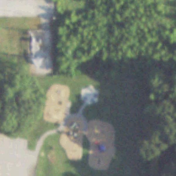 Aerial photo of Jack Fields Space Playground