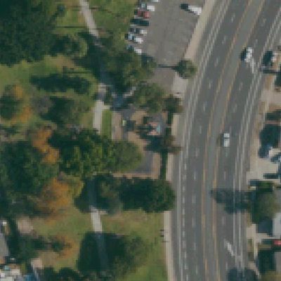 Aerial view of Jackson Park