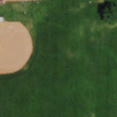 Aerial photo of James A. Bible Park