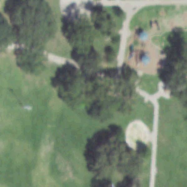 Aerial photo of Jaycee Park
