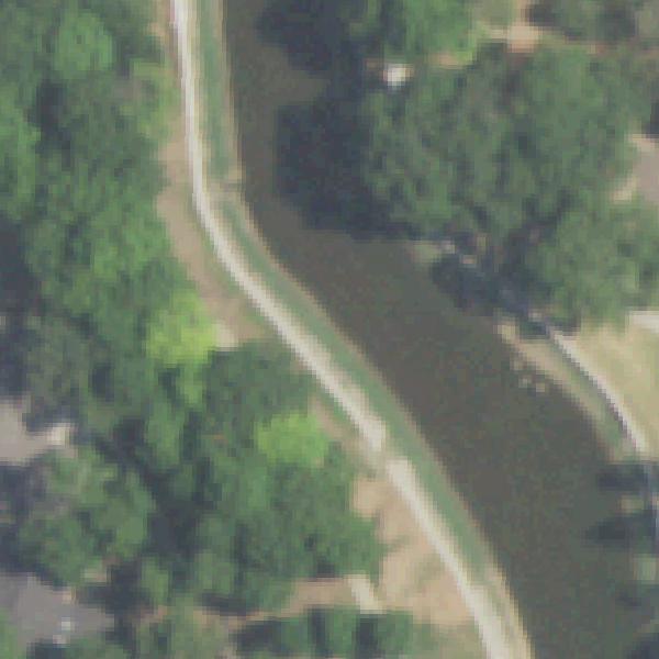 Aerial view of Jaycee Park