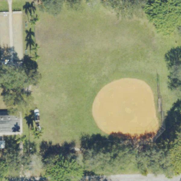 Aerial view of Jefferson Park