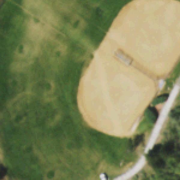 Aerial photo of John Derry Park