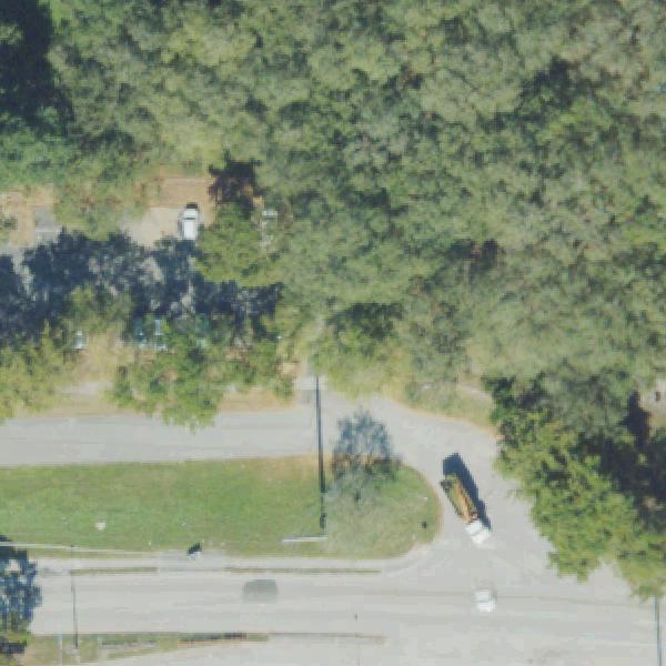 Aerial view of John Williams Park