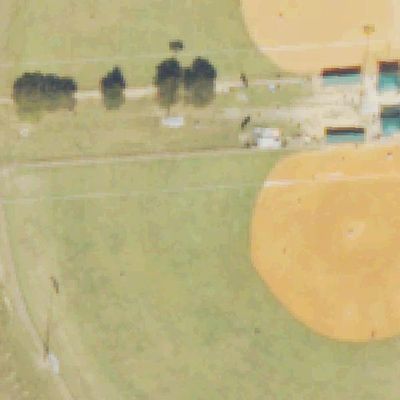 Aerial view of Johnson Park