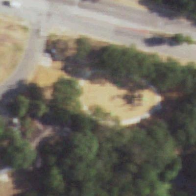 Aerial view of Jones Branch Park