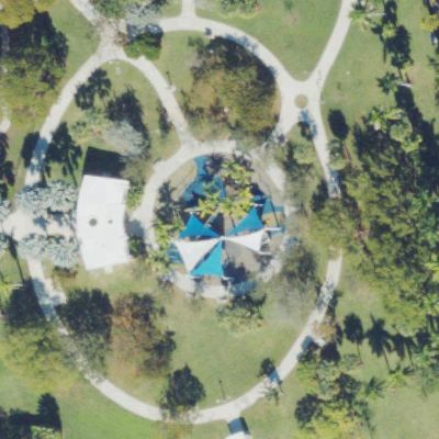 Aerial view of Joseph Scavo Park