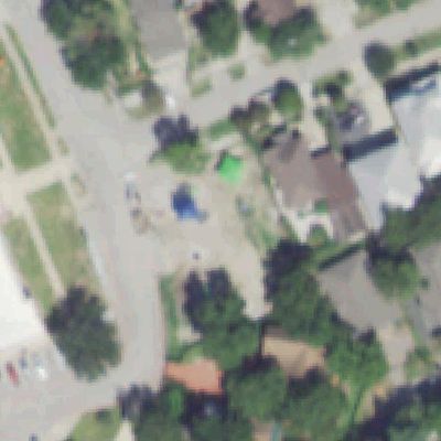 Aerial photo of Josue Flores Memorial Park