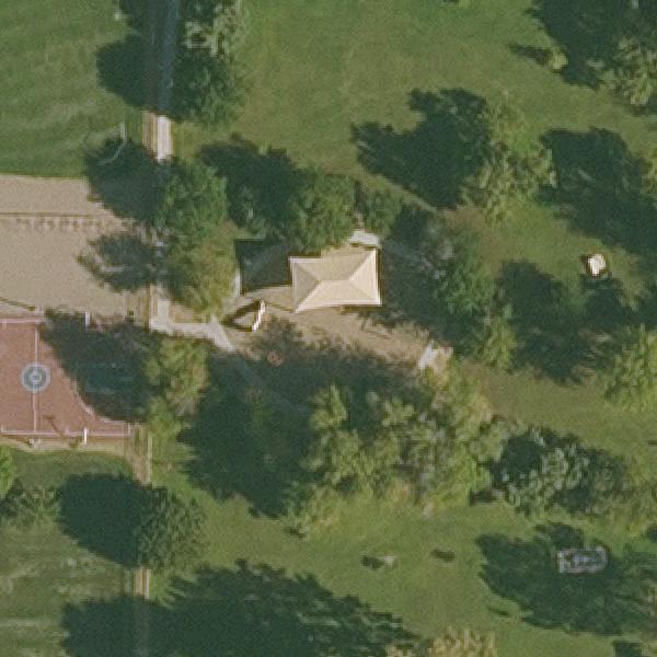 Aerial view of Joyce Park