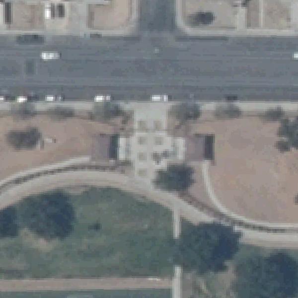 Aerial photo of Justice Myron E. Leavitt & Jaycee Community Park