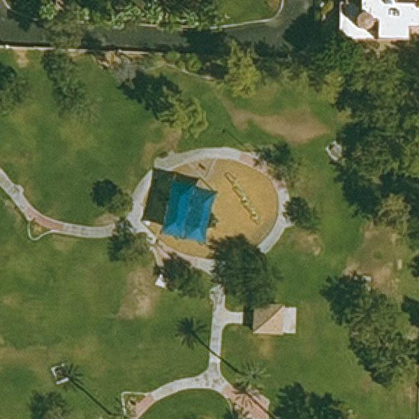 Aerial view of Kachina Park