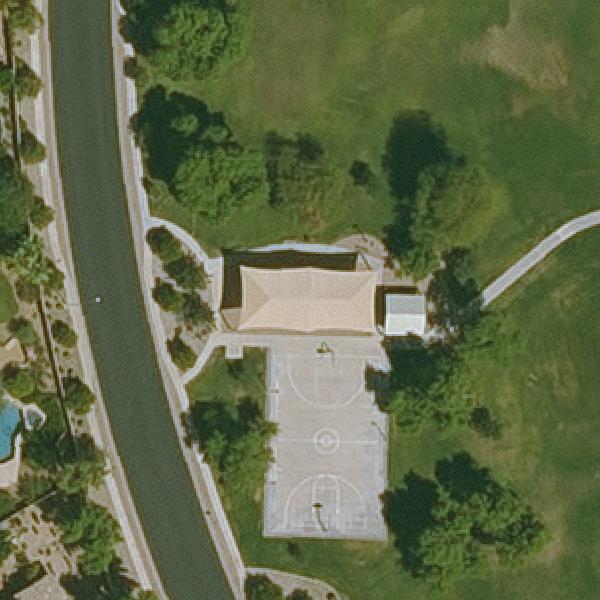 Aerial view of Kensington Groves Park