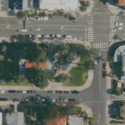 Aerial view of Kensington Park