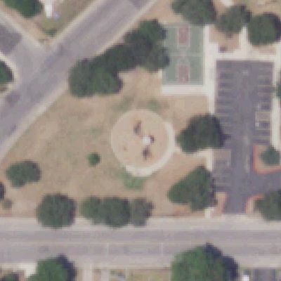 Aerial photo of Kenwood Park
