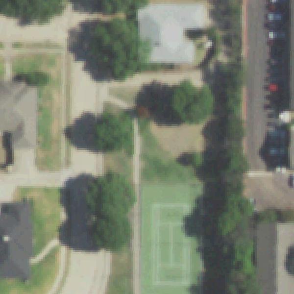 Aerial view of Kerr Park