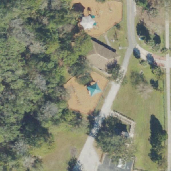 Aerial photo of Kewannee Park