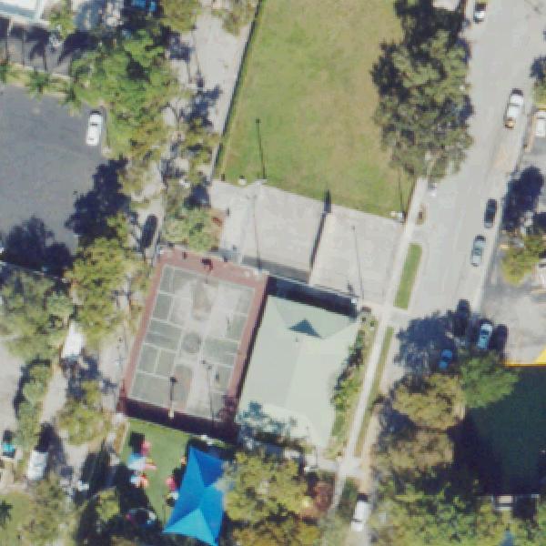 Aerial view of Keystone Park