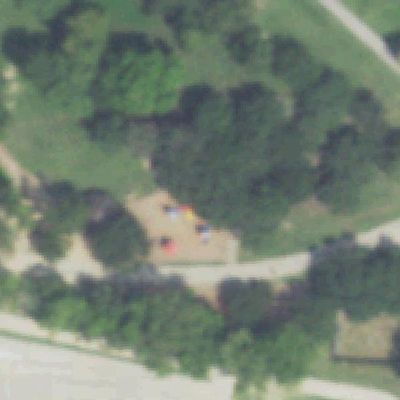 Aerial photo of Kid Park