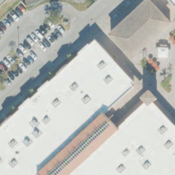 Aerial view of Kids Island