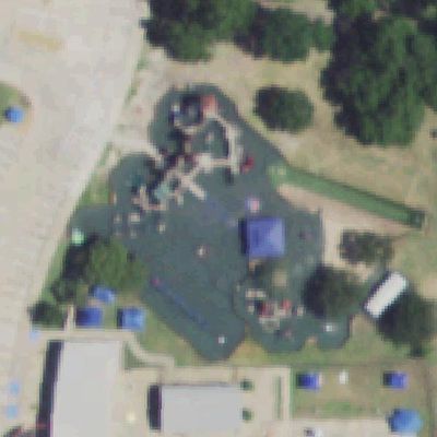Aerial photo of Kids Kingdom
