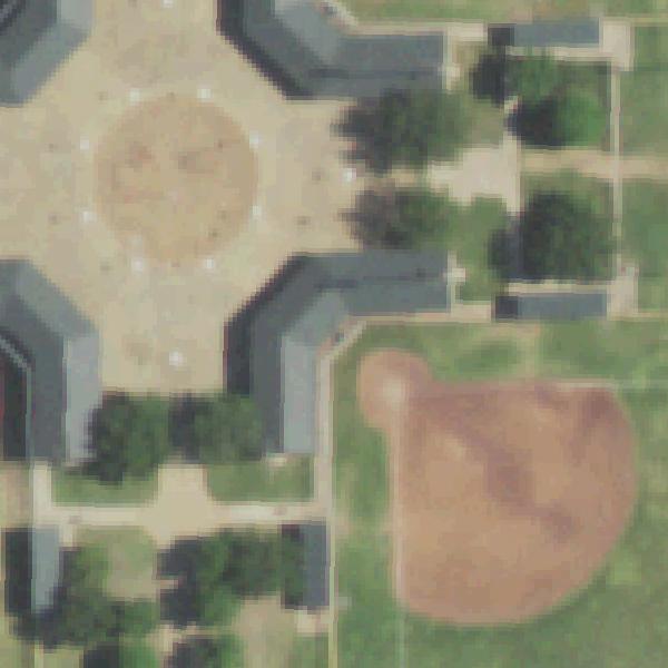 Aerial view of Kiest Complex