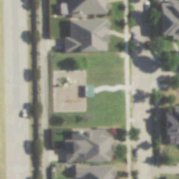 Aerial view of King Lionel Playground