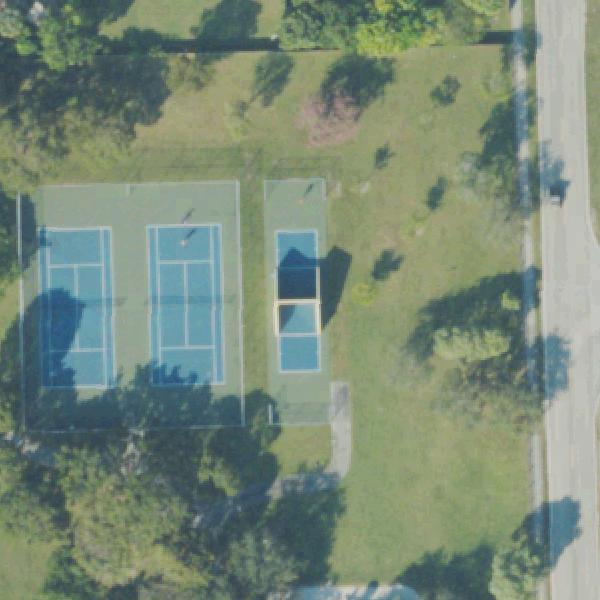 Aerial view of Kings Grant Park