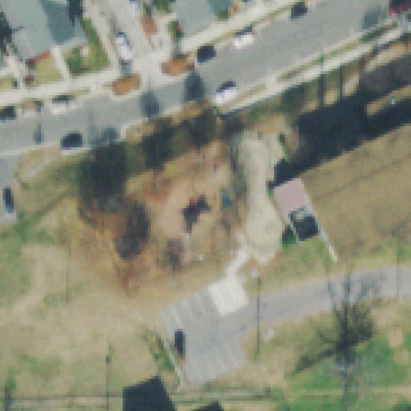 Aerial photo of Kirkpatrick Park Playground