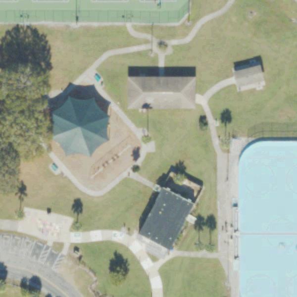 Aerial view of Kissimmee Parks & Recreation