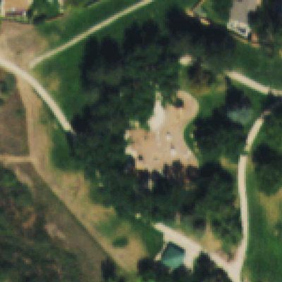 Aerial photo of Kistler Park