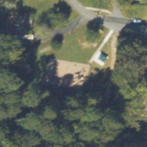 Aerial view of Kittridge Park Playground