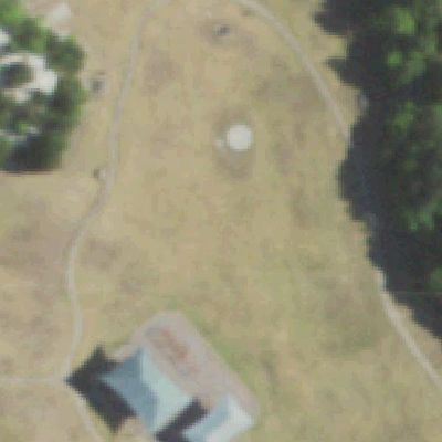 Aerial view of Kiva Park