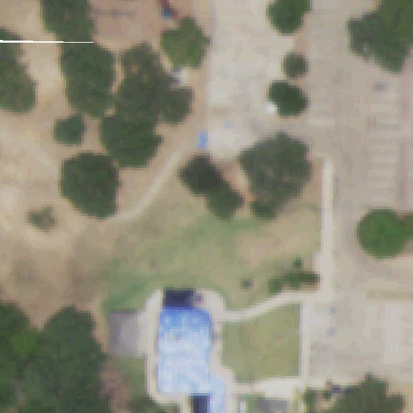 Aerial view of Kleberg Park